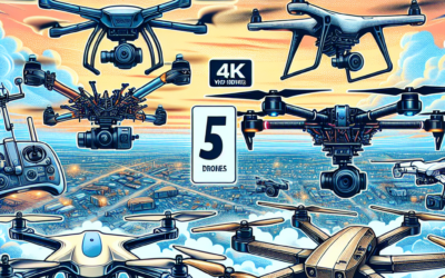 Top 5 drones para grabación de video en 4K