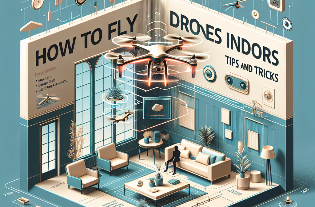 Cómo volar drones en interiores: Consejos y trucos