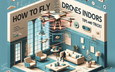 Cómo volar drones en interiores: Consejos y trucos