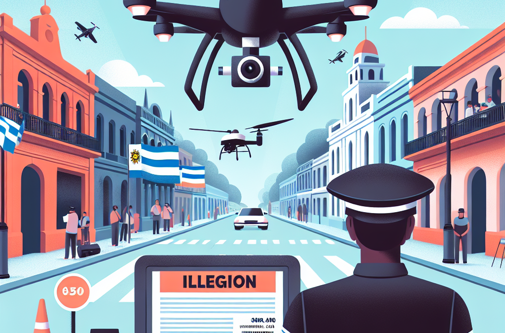 ¿Cuáles son las multas por volar drones de manera ilegal en Uruguay?