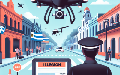 ¿Cuáles son las multas por volar drones de manera ilegal en Uruguay?